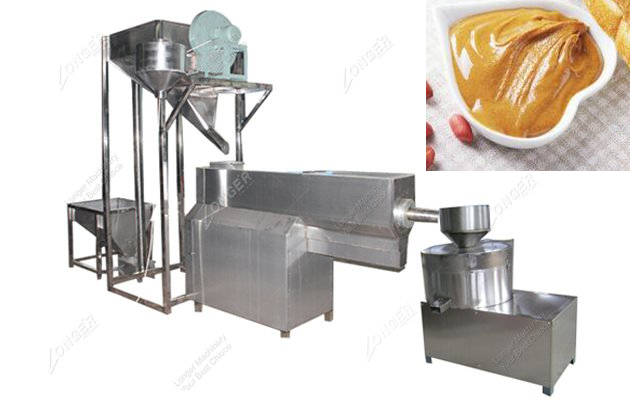 Peanut Butter Production Line With Capacity Of 500kg/h