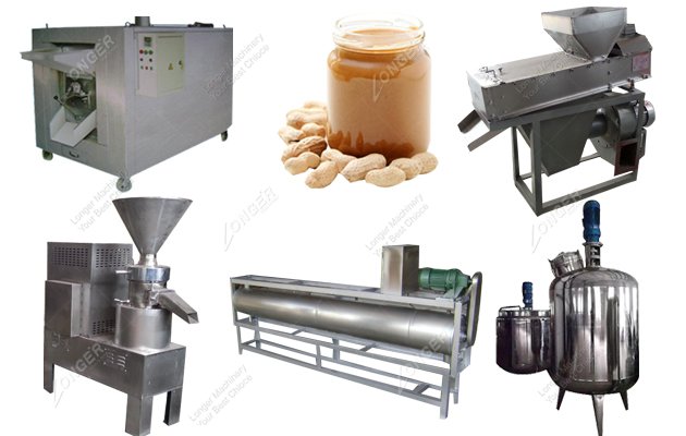 100kg/h Continuous Peanut Butter Production Line