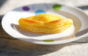 Making Crispy Durian Pastry With Egg Tart Skin